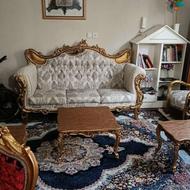 یک دست ناهارخوری هشت نفر دودسته مبل نه نفر