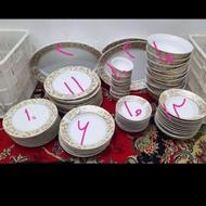 ظرف فرانسه اصل/چینی/پارج ولیوان/و...توضیحات کامل روعکسهاهست