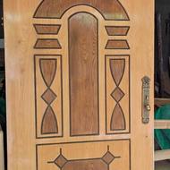 درب چوبی cnc