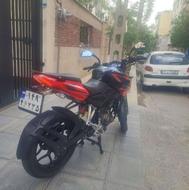 موتور ns مشکی قرمز