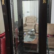 فروش بوفه نما چوب طبقه شیشه