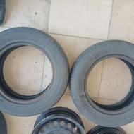 4حلقه لاستیک 13همراه 2عدد رینگ