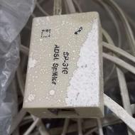 کابل اینترنت 14 متری و دوشاخه و تبدیل