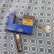 قفل کتابی برنجی
