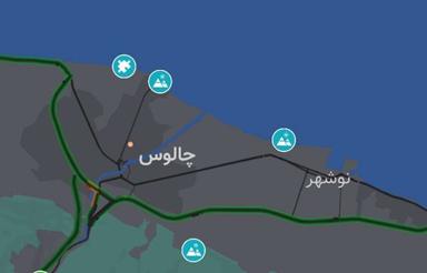 فروش زمین 10 هکتار ساحلی خط یک دریا چالوس
