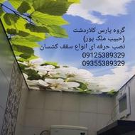 نصب حرفه ای سقف کشسان باریسول (حبیب ملک پور)