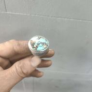 انگشتر نقره کار دست