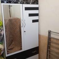 کمدلباس دارای رگال لباس وباکس دار دارای دوکشو