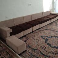 دو دست مبل هفت نفره فوق‌العاده تمیز وسالم