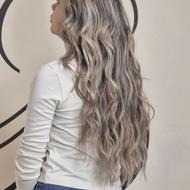 مدل برای رنگ و لایت مو
