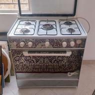 اجاق گاز 5 شعله طرح فر