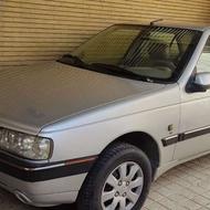پژو slx نقره ای متالیک89