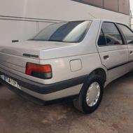 پژو405نقره ای دوگانه مدل97