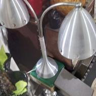 چراغ مطالعه دوقلو تمام استیل