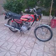 موتورسیکلت هندا125پلاک قدیم