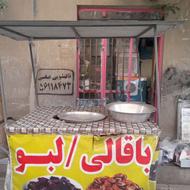 چهارچرخ بزرگ مسقف فلافل سمبوسه باقالی لبو