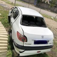 پژو 206اس دی v8تصادفی