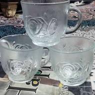 لیوان فرانسوی با نعلبکی