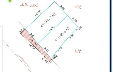 زمین تجاری مسکونی.سی سخت .سیخت