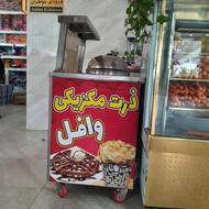 یخچال ویتریندستگاه ذرت مکزیکی فروشی