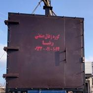 کوره زغال ذغال صنعتی 6تن با ورق مخصوص کوره سازی باشاسی مقاوم