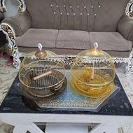 قفس سهره خاکی گرد نو بامیله خارجی ارسال میکنم