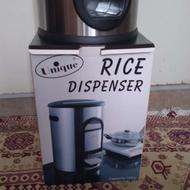 سطل حبوبات و جا قاشق استیل