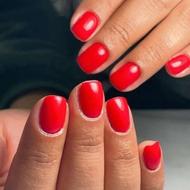کاشت ناخن ژلیش ناخن لمینت و کاور مانیکور
