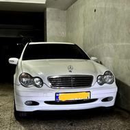بنز c240 فوق العاده تمیز2003