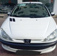 پژو 206 SD (صندوق دار) 1395 سفید