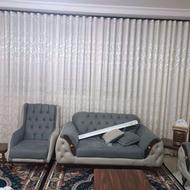 پرده سالن متراژ بالا مینیمال