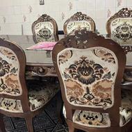 میز نهار خوری 8 نفره کاملا سالم