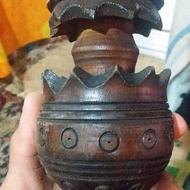 تنه چوبی قلیان چوب گردو با طعم سیب