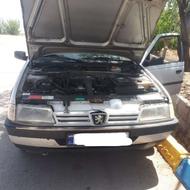 پژو405 دوگانه فابریگ بی رنگ