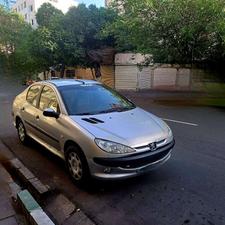پژو 206 صندوقدار V8 مدل 88 | نقره‌ای