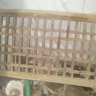 پنجره مشبک چوبی