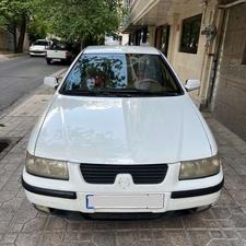 سمند سفید مدل 86