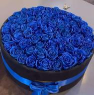 باکس پول دسته گل روبانی