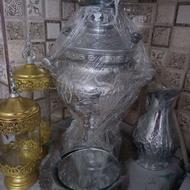 سماور گازی و سرویس نو نو اصلا استفاده نشده