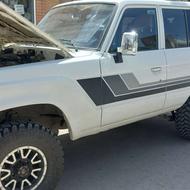 تویوتا لندکروز fj60 مدل 1983