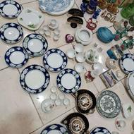 بشقاب قدیمی روسی کهنه