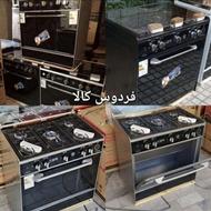 اجاق گاز طرح فر 5شعله لعاب گرگان فردوس کالا