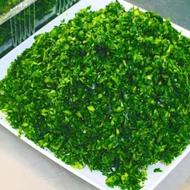 سبزی خورشت خرد شده