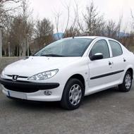 پژو 206 صندوقدار V8 مدل 1398