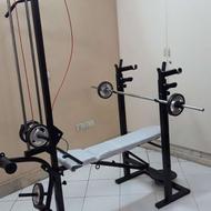 ورزش در خانه دستگاه بدنسازی تاشو