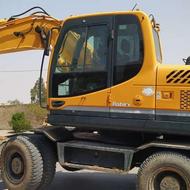 فروش بیل مکانیکی لاستیکی هیوندا 180(سال 1396)