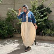 کت سارافون لنین گلدوزی سنتی - کد: 9325