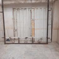 درب حیاط 2 لنگه