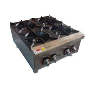 اجاق گاز صنعتی دوشعله رومیزی ایستاده فردار میزکاراستیل صنعتی