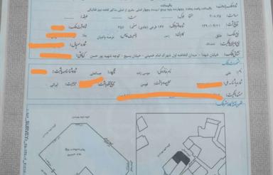 زمین داخل شهر به متراژ 209متر 3بر با سند تک برگ ا